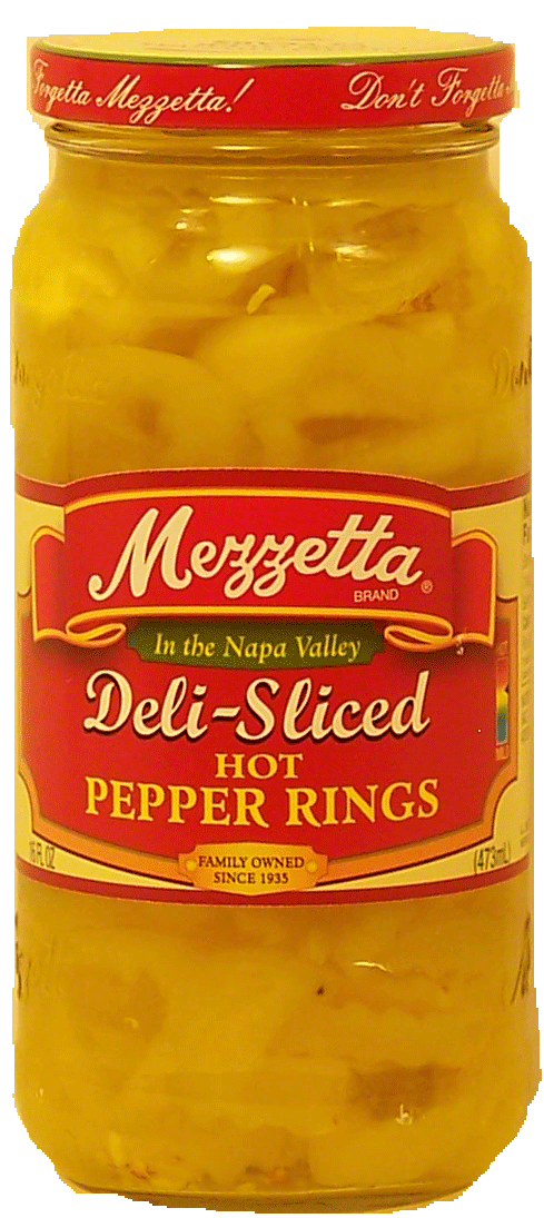 Mezzetta Deli-Sliced hot pepper rings Full-Size Picture